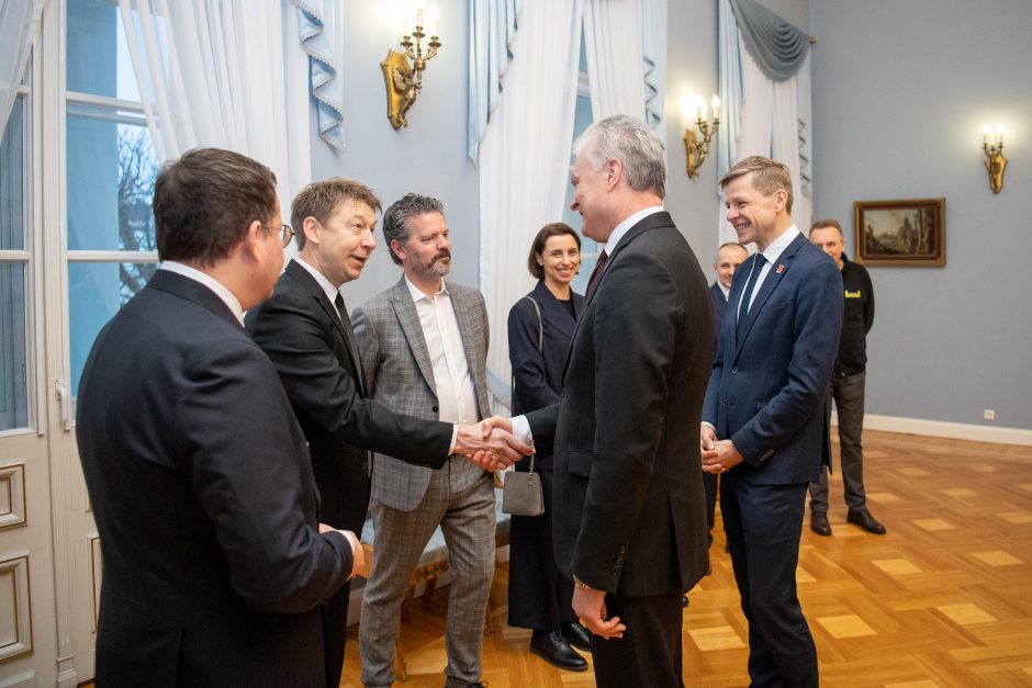 G. Nausėda susitiko su Europos miestų vadovais