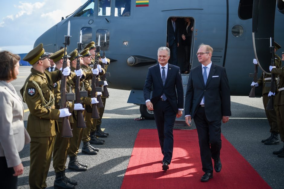 G. Nausėda Estijoje pasiūlė atkurti Baltijos šalių prezidentų susitikimą