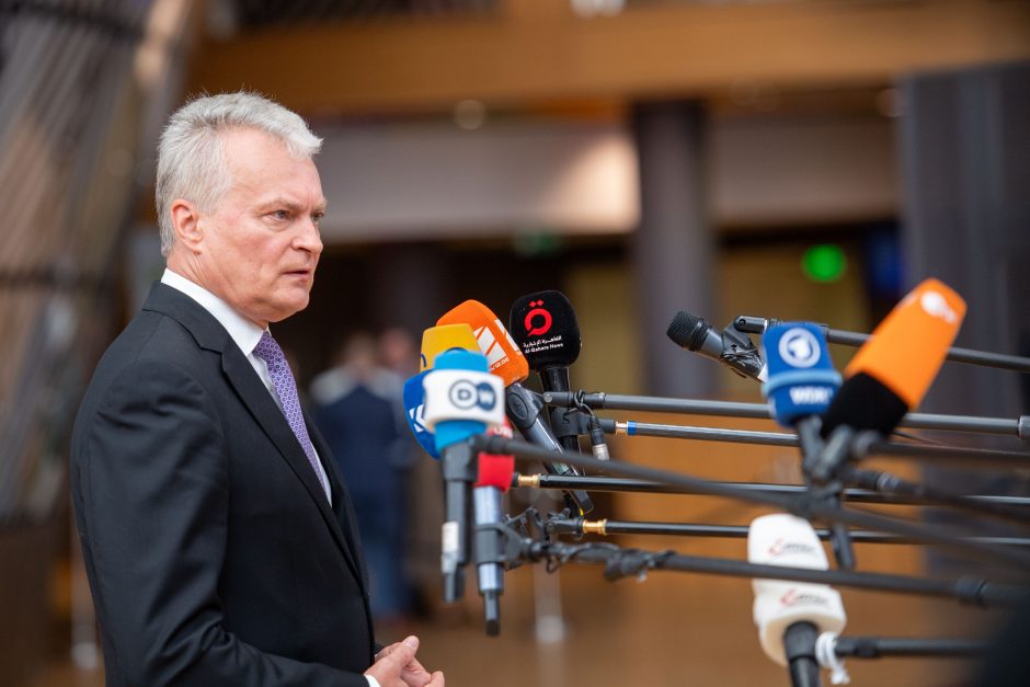 G. Nausėda: neuždarome klausimo dėl Švedijos narystės NATO iki susitikimo Vilniuje