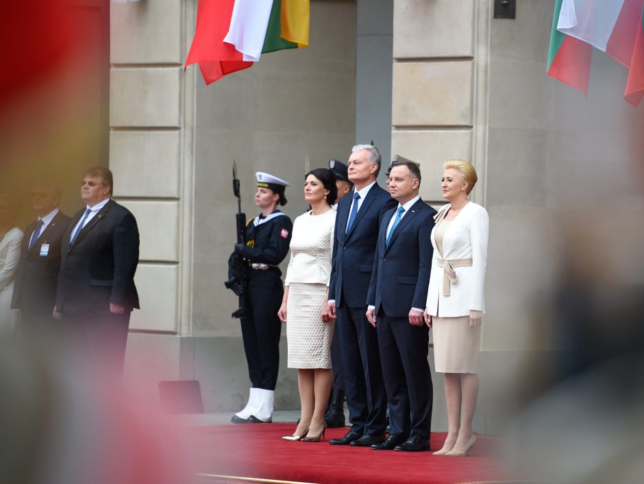 G. Nausėda kviečia Lenkijos banką į Lietuvą