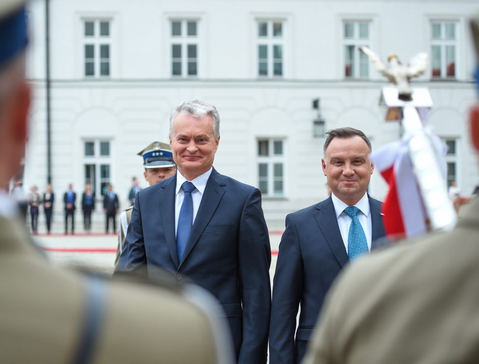 G. Nausėda kviečia Lenkijos banką į Lietuvą