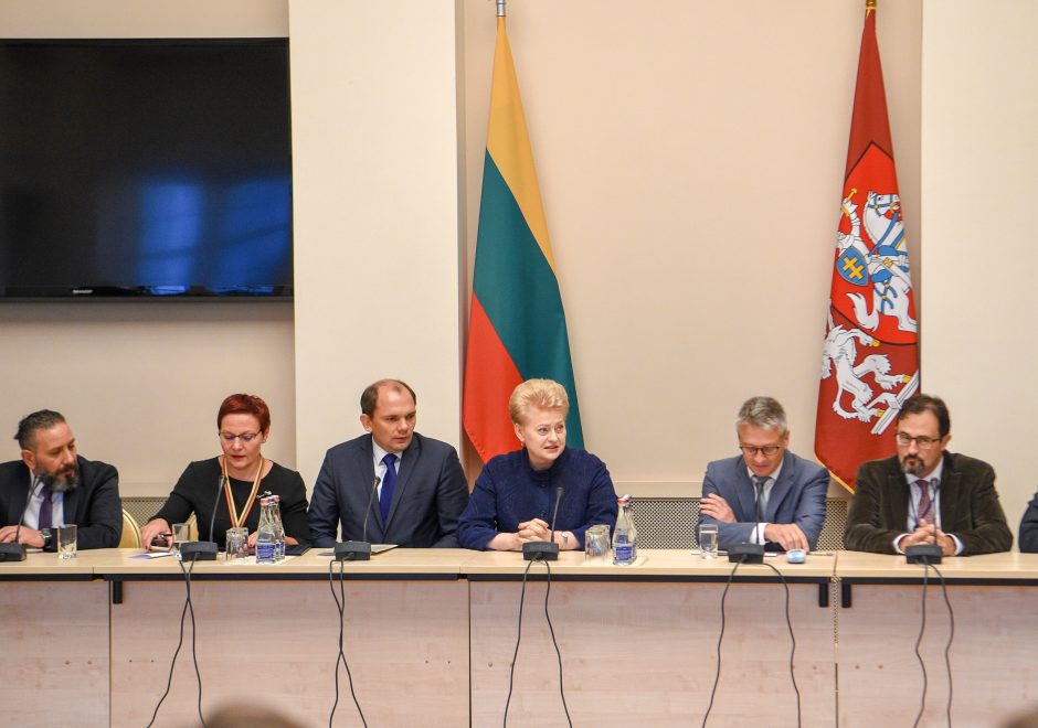 D. Grybauskaitė: žiniasklaidos ribojimas kelia pavojų šalių nacionaliniam saugumui