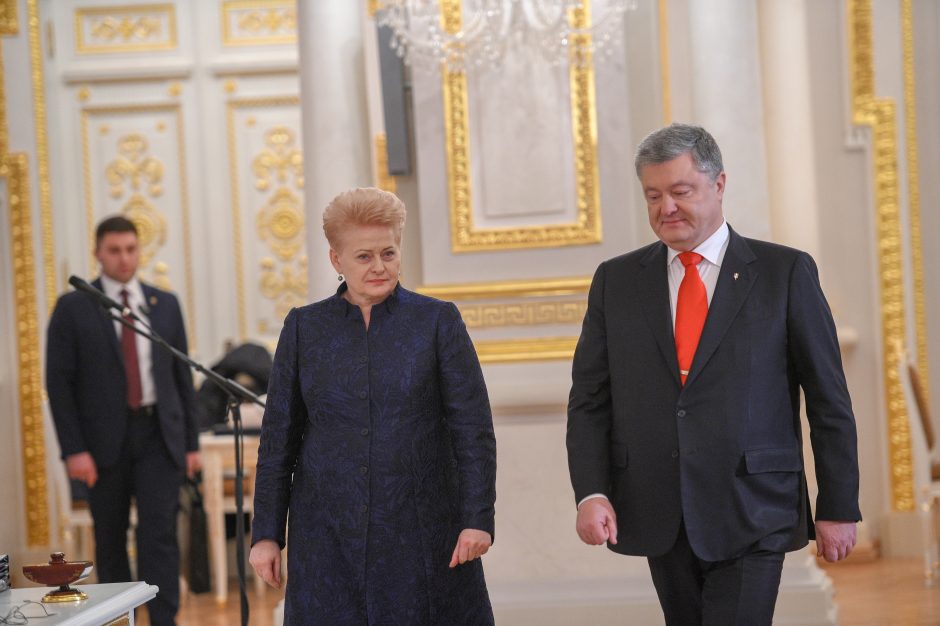 D. Grybauskaitė vieši Ukrainoje