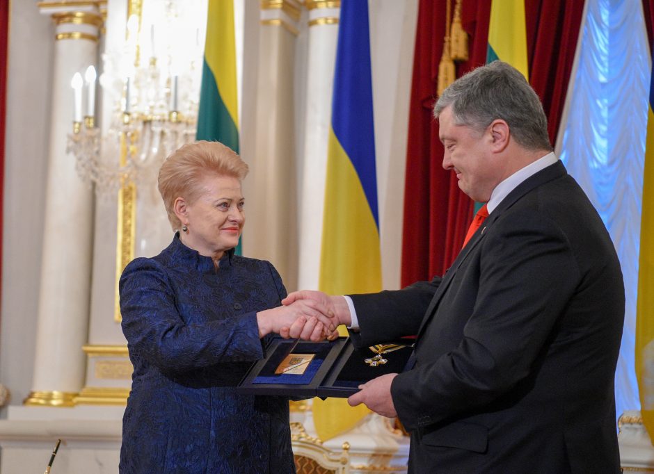 D. Grybauskaitė vieši Ukrainoje