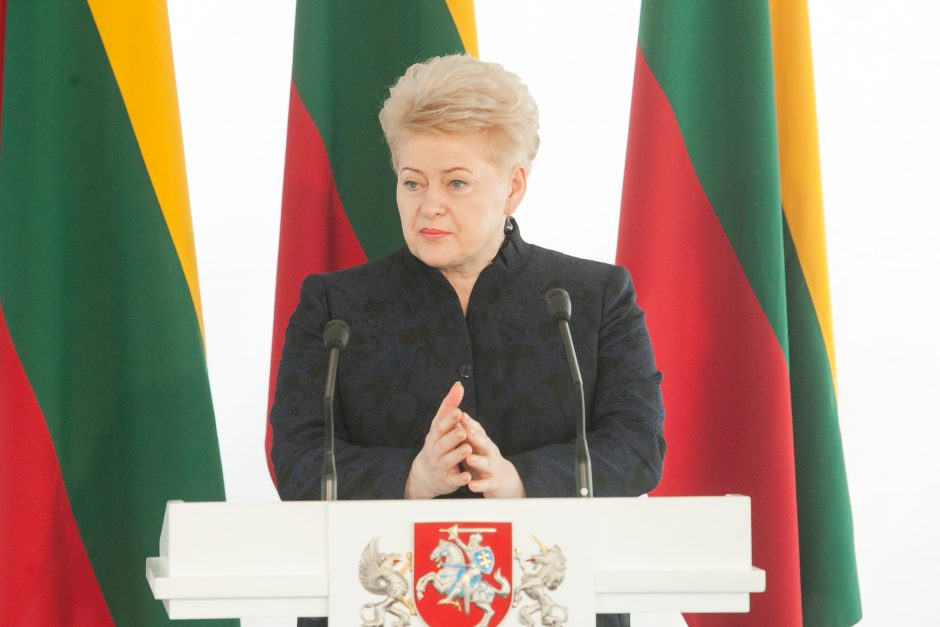 D. Grybauskaitė: didžiuojuosi Lietuva ir kiekvienu žmogumi