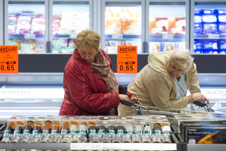 „Eurostatas“: metinė infliacija Lietuvoje liepą sudarė 2,3 proc.
