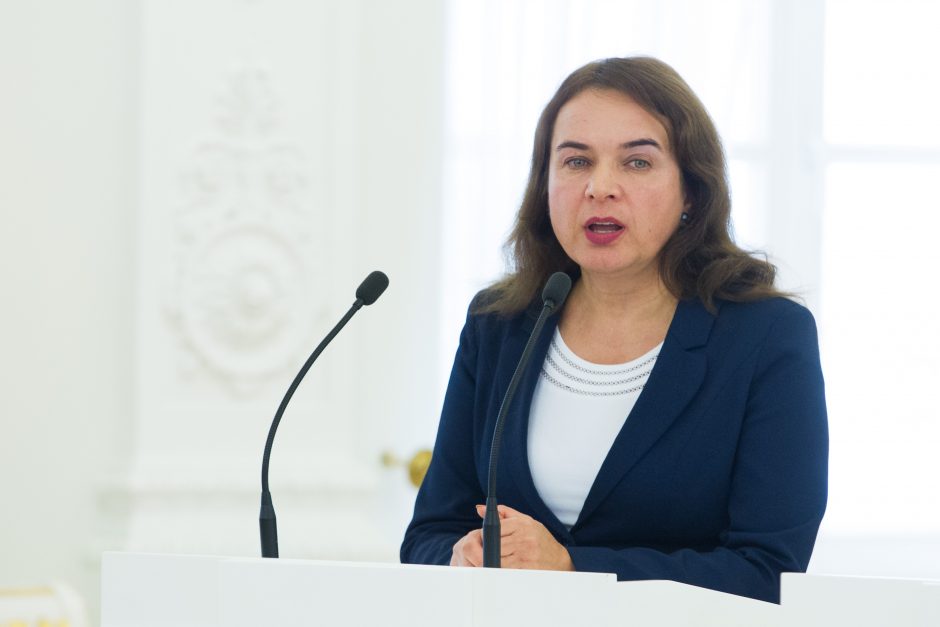 Buvusi ministrė M. Vainiutė paskirta Seimo kontroliere