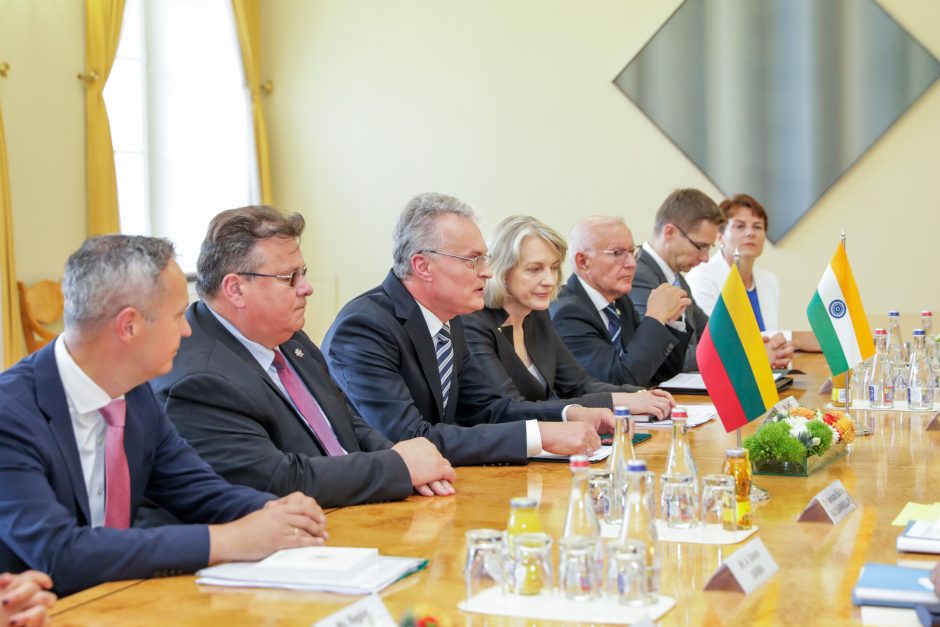 Lietuvoje vieši Indijos viceprezidentas