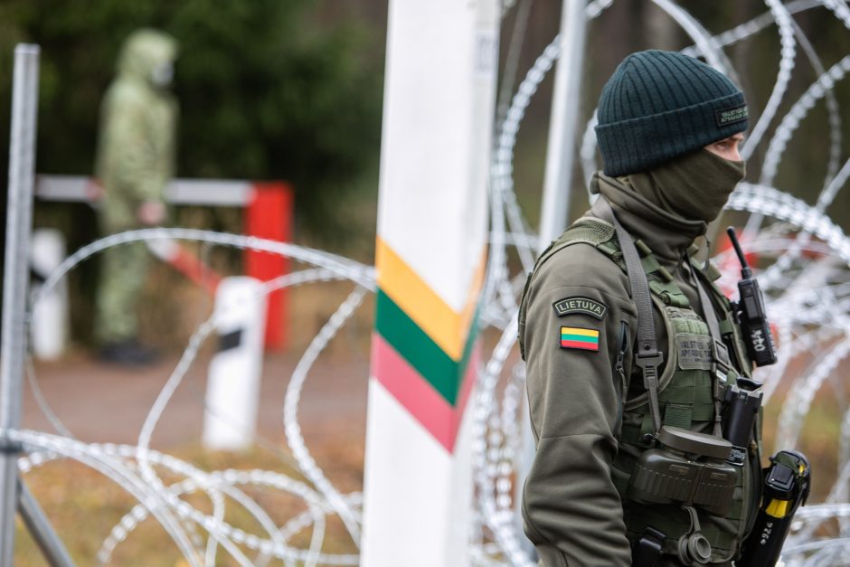 Pasienyje su Baltarusija apgręžti penki neteisėti migrantai
