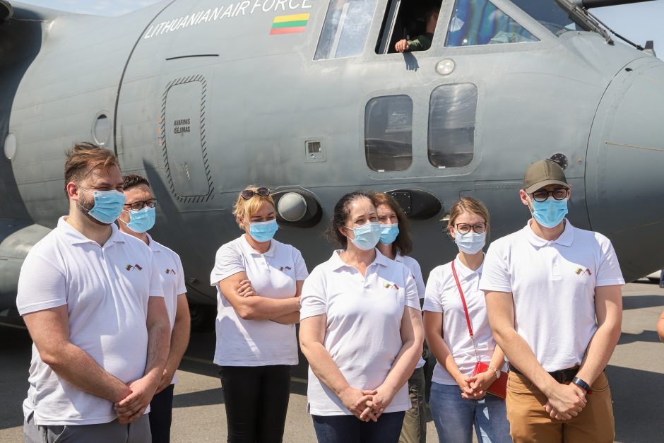 Iš Armėnijos grįžo medikų pagalbos misija