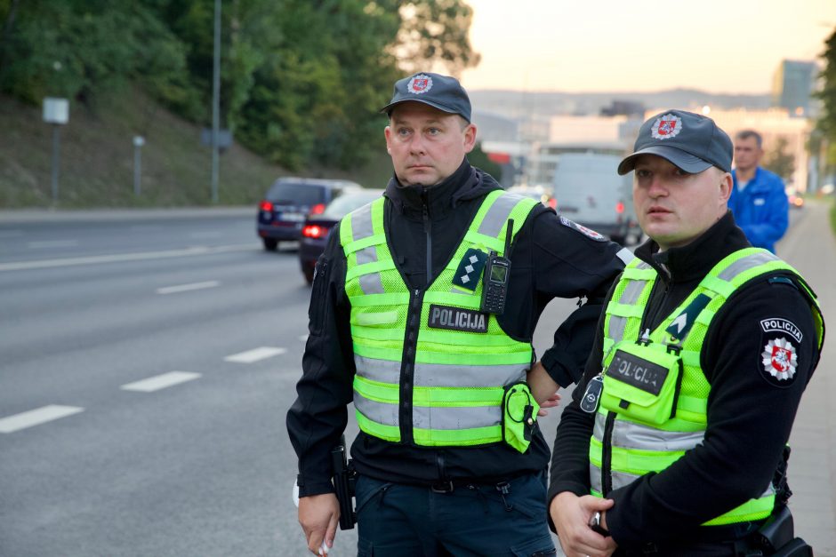 Vilniaus gatvėse – netikėtas policijos reidas: gaudė gudraujančius