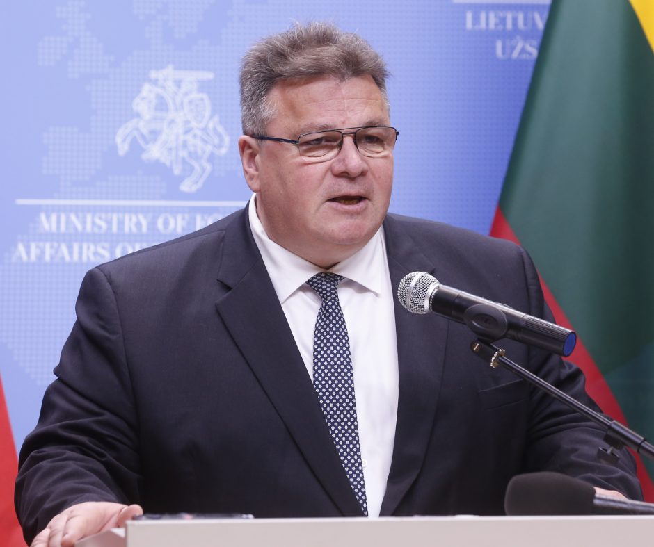 L. Linkevičius: Lietuva nesvarsto perkelti ambasadą iš Tel Avivo į Jeruzalę