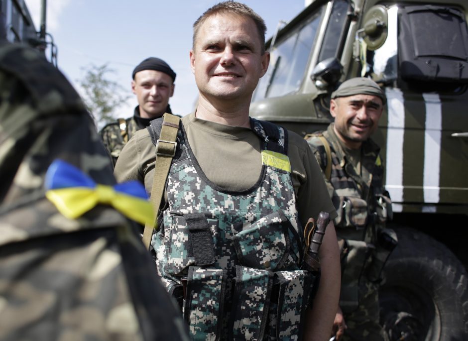 Rytų Ukrainoje žuvo vienas ukrainiečių karys, dar vienas sužeistas