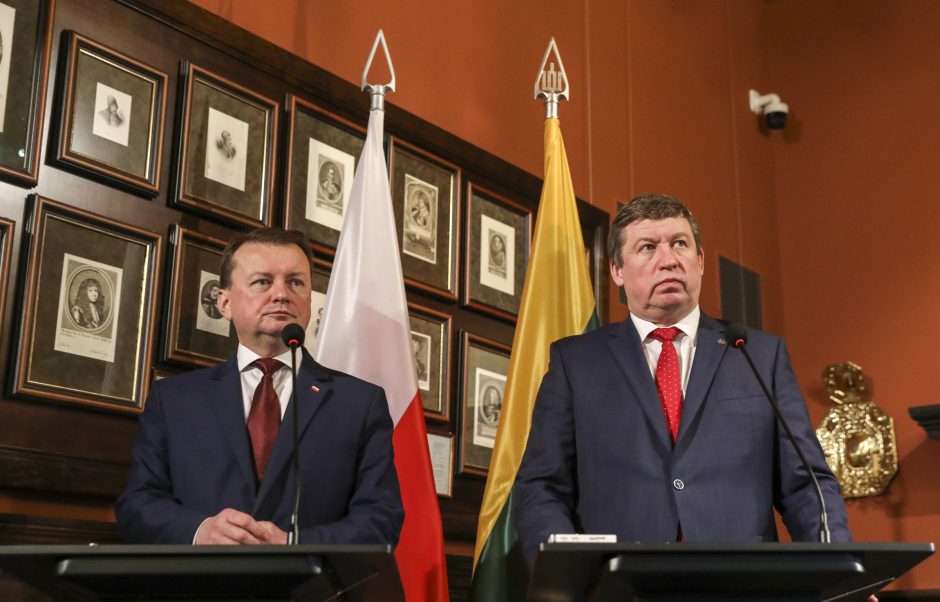 Susitiko Lietuvos ir Lenkijos gynybos ministrai