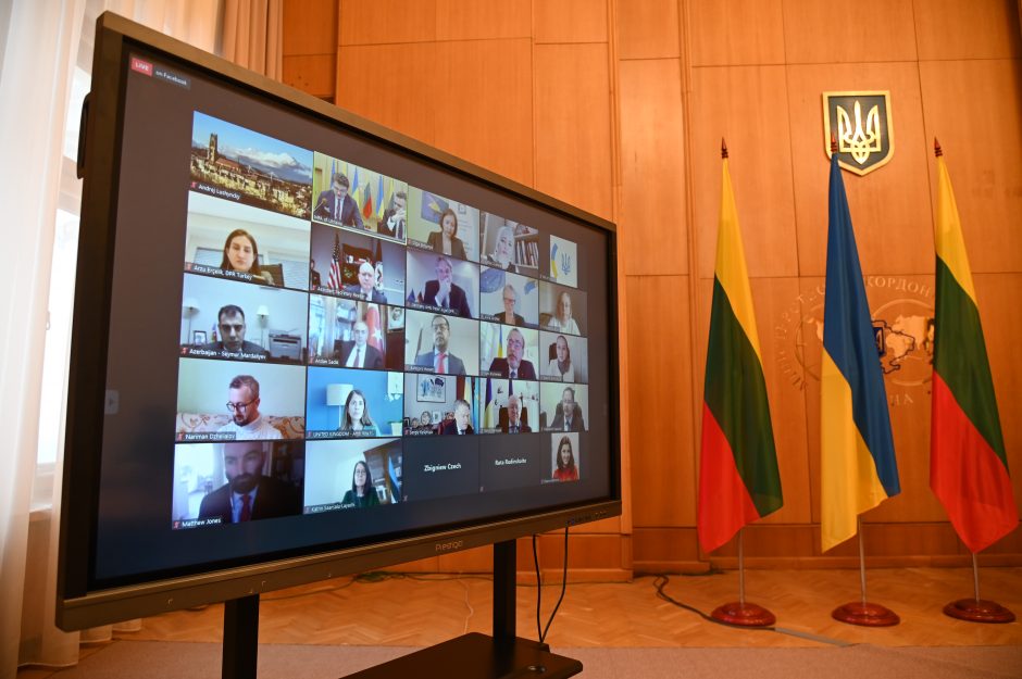 G. Landsbergis ragina tarptautinę bendruomenę tęsti politinį spaudimą Rusijai