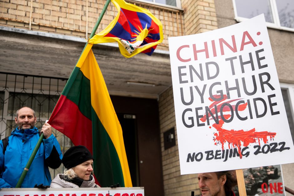 Aktyvistai olimpiečius ragina pasisakyti dėl žmogaus teisių Kinijoje