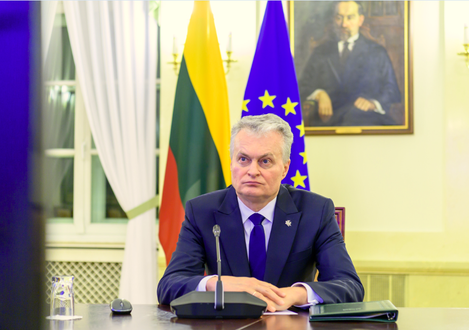 Prezidentas: Lietuva iki vasaros galės paskiepyti 70 proc. gyventojų