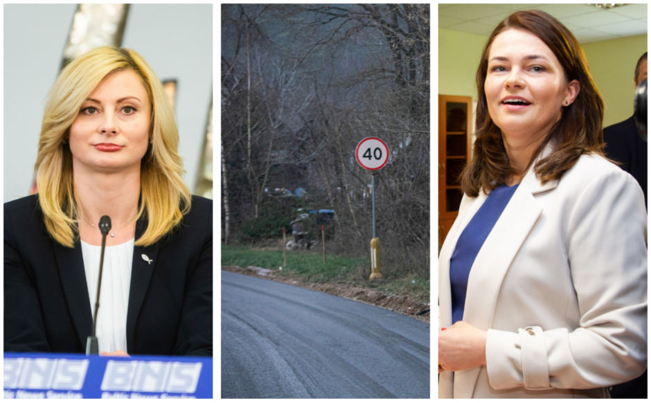 Premjero žmona agituoja balsuoti už R. Tamašunienę: dėkoja už kelio asfaltą