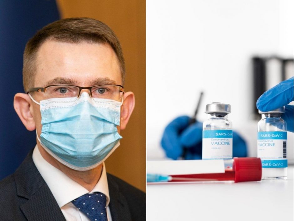A. Dulkys sureagavo į Prezidentūros kritiką: vakcinų, likusių sandėlyje – nulis