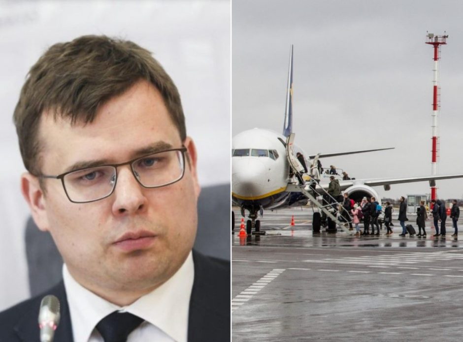 L. Kasčiūnas perspėja dėl kinų siekio įrengti rentgeno patikrą Lietuvos oro uostuose