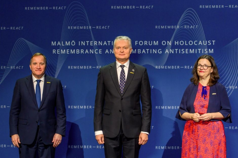 G. Nausėda: Lietuva pasiruošusi įgyvendinti ES kovos su antisemitizmu strategiją