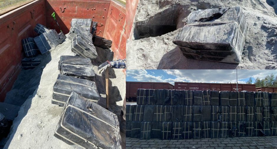 Baltarusiškas krovinys ir vėl su staigmenomis: po statybinėmis medžiagomis – kontrabanda