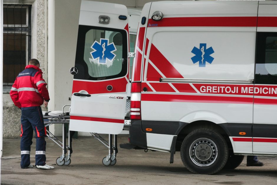 Į ligoninę paguldytas Vilniaus pėsčiųjų perėjoje partrenktas vyras