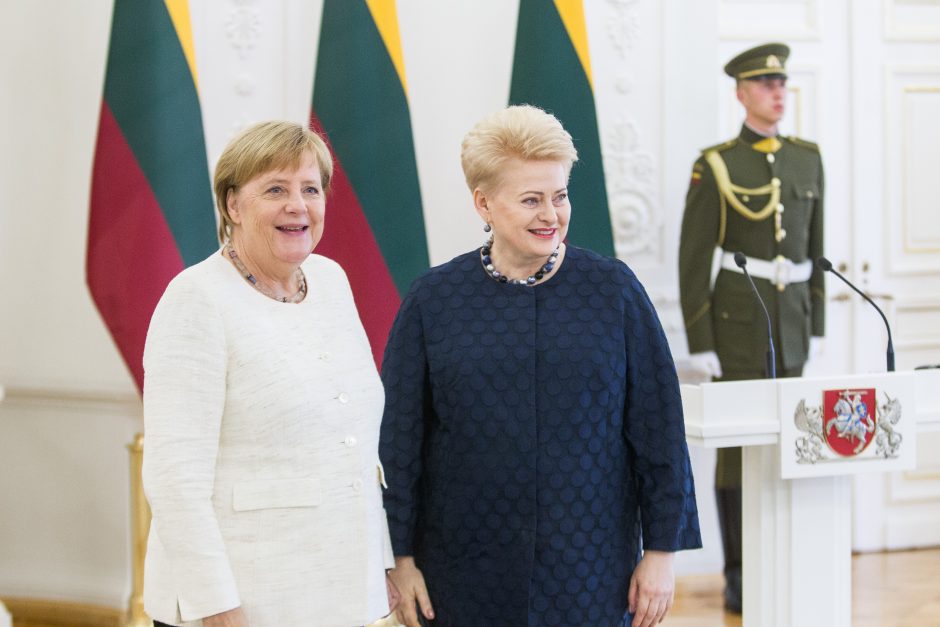 D. Grybauskaitė: ES būtina A. Merkel siūloma fiskalinė integracija