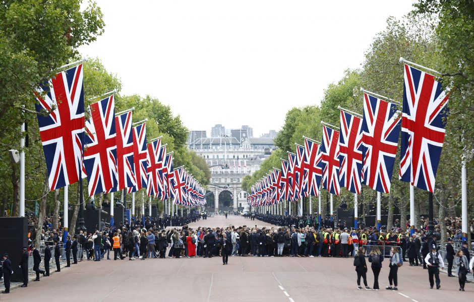 Karalienės Elizabeth II laidotuvių ceremonija