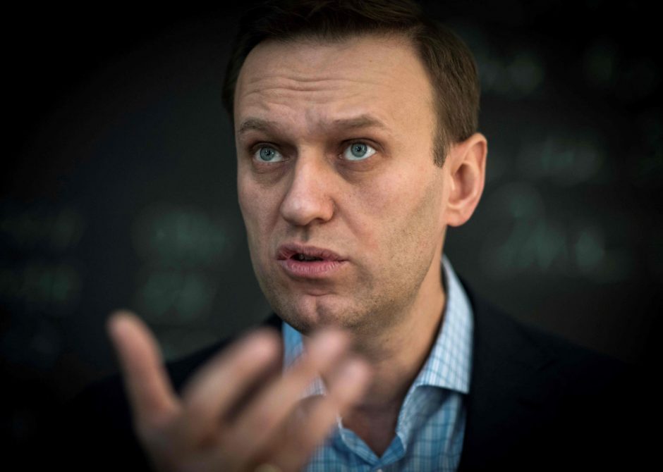 Kalinamas A. Navalnas sako nesigailintis, kad prieš metus sugrįžo į Rusiją