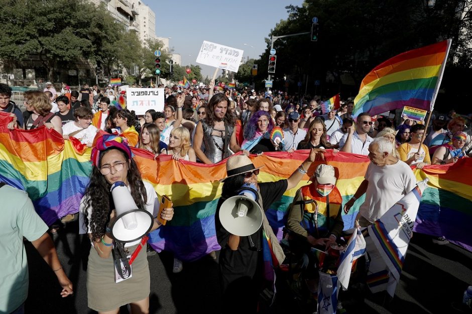 Jeruzalėje vykę LGBTQ eitynės nepraėjo be grasinimų: sulaikyti trys žmonės