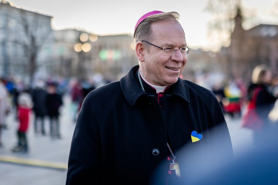 Lietuvos Katalikų Bažnyčios vadovas: didžiausia dovana, dėl kuriuos meldžiuosi – taika pasaulyje