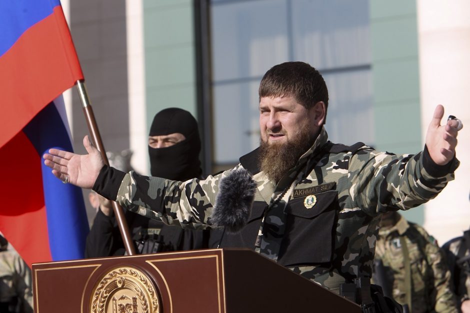 R. Kadyrovas apsikvailino: pasigyrė nesama savo karių pergale Ukrainoje