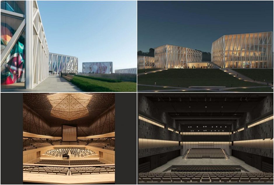 Vilniaus Nacionalinės koncertų salės projektas jau turi leidimą: statybos kainuos per 100 mln. eurų