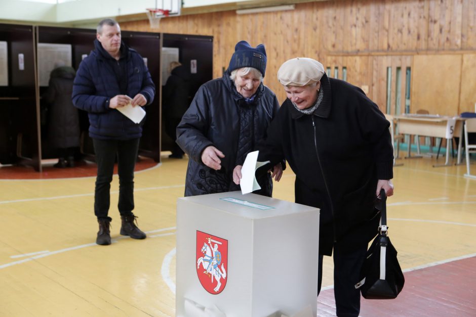 Rinkimai Klaipėdoje: dėl neblaivaus rinkėjo kviesta policija, didesnių incidentų nefiksuota