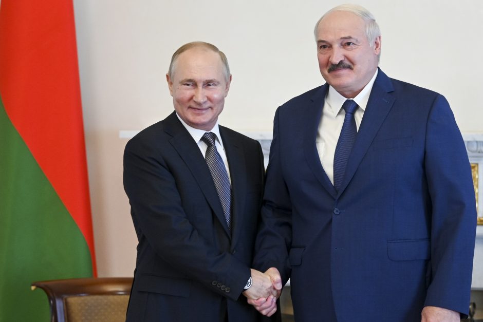 Kremlius: per Putino ir Lukašenkos derybas susitarta dėl finansinės paramos, dujų kainos