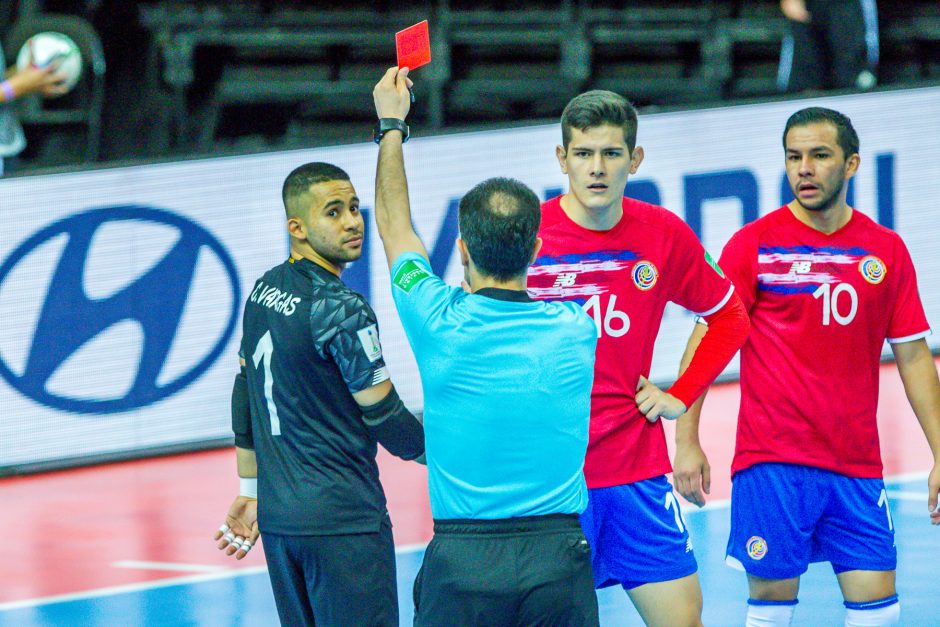 Kosta Rika – Lietuva 6:2 | Futsalo PČ