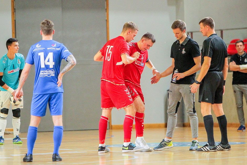 Futsalas: „Vytis“ – „Gargždų pramogos“ 2:0
