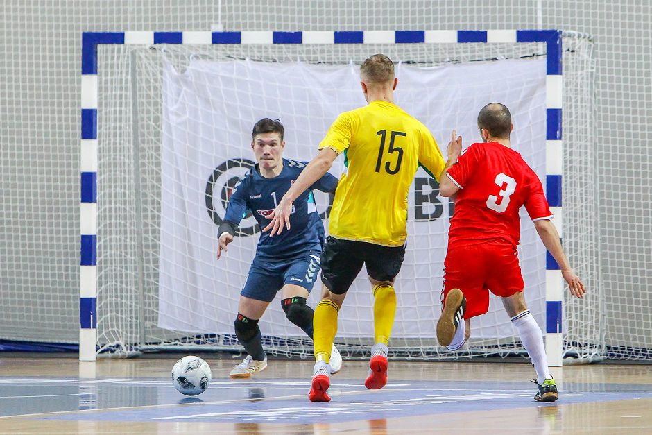 Futsalo A lyga: „Vytis“ – „Panevėžys-Sportidus“ 6:1