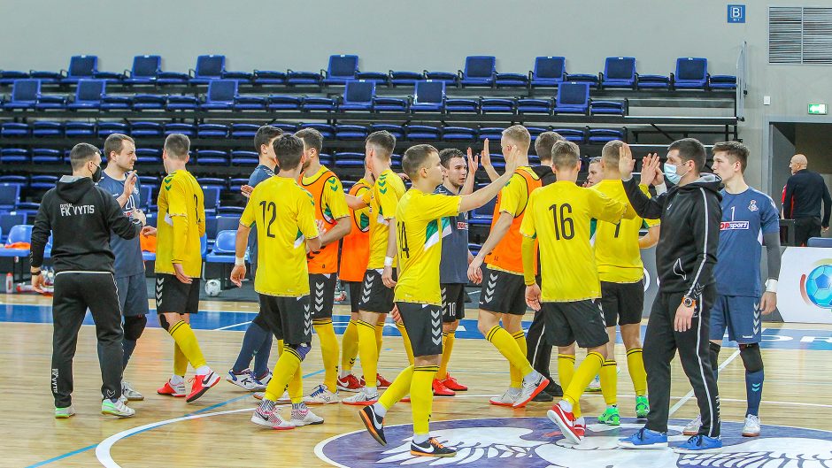 Futsalo A lyga: „Vytis“ – „Panevėžys-Sportidus“ 6:1