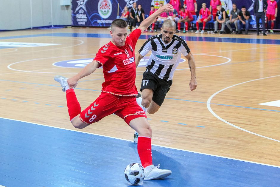 Futsalas: „Vytis“ – „Tiumen“ 2:4