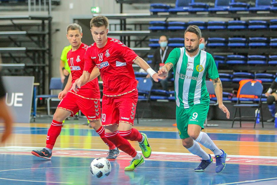 Futsalas: „Vytis“ – „Hammarby“ 3:1