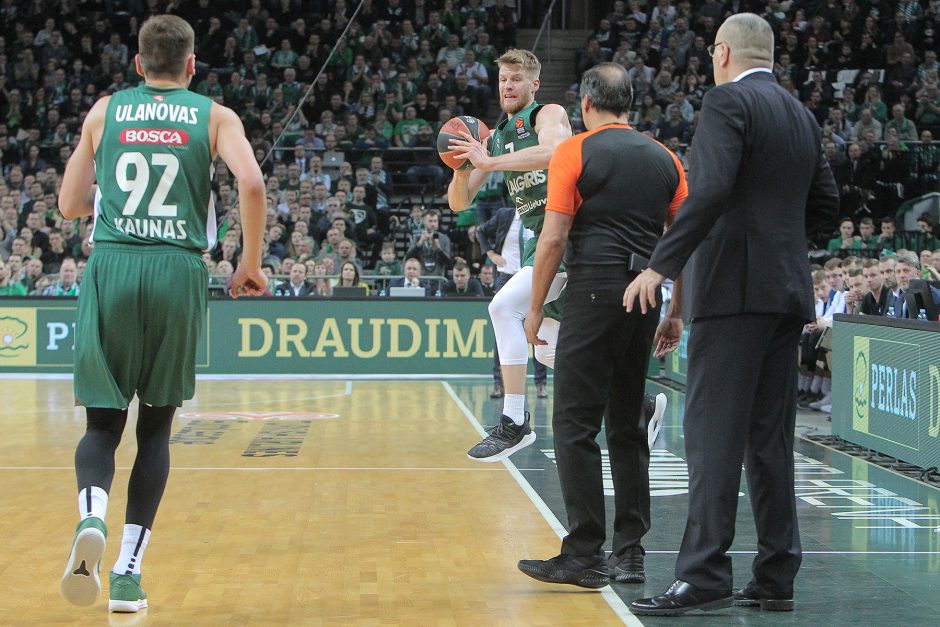 „Žalgirio“ krepšininkai po atkaklios kovos patiesė „Budučnost“ ekipą