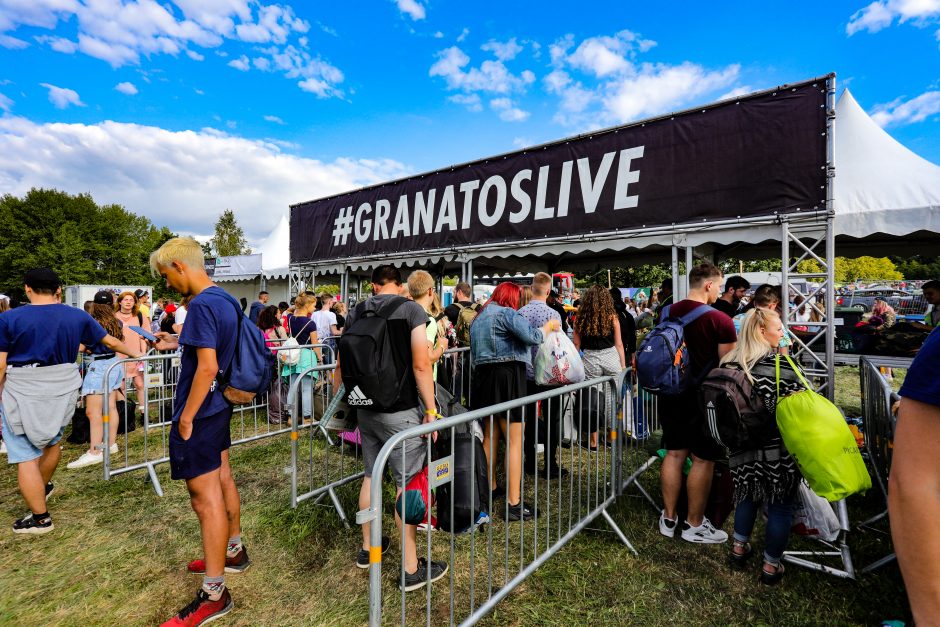 Muzikos festivalis „Granatos Live 2019“