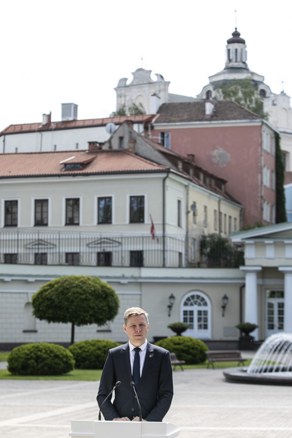 G. Nausėda ir R. Šimašius pristatė iniciatyvą „Vilnius atviras kultūrai“