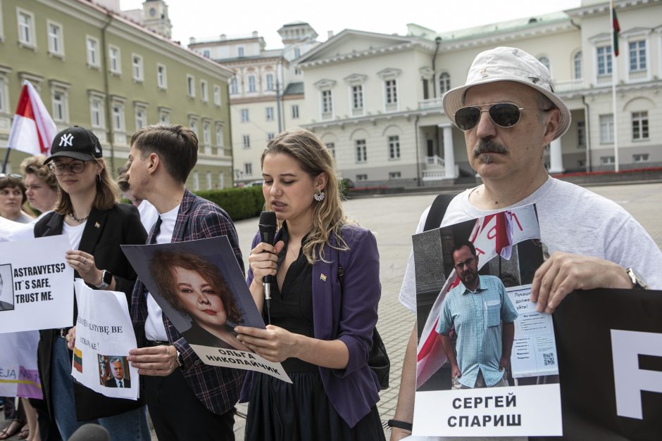 Protestas prieš žmogaus teisių pažeidimus Baltarusijoje 