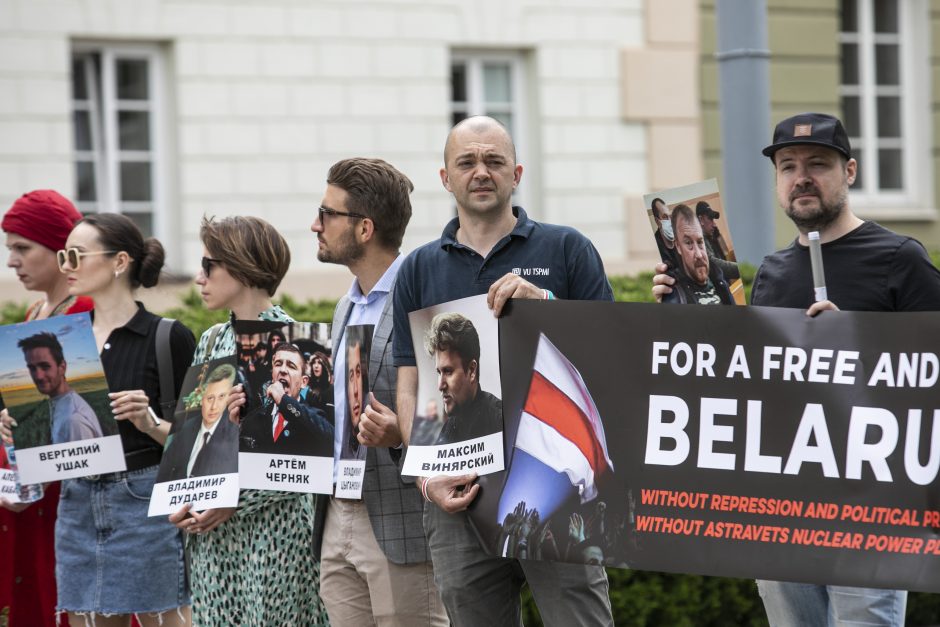 Protestas prieš žmogaus teisių pažeidimus Baltarusijoje 
