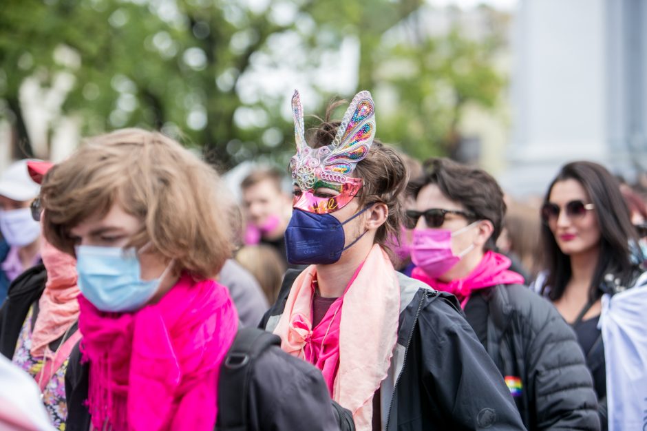„Kaunas Pride“ eitynėse apsilankė ir žinomi žmonės: tarp jų – A. Armonaitė, N. Bierancas
