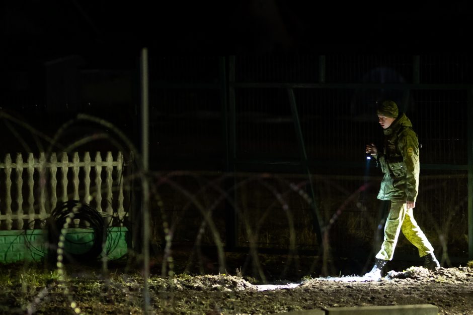 Pasienyje su Baltarusija nefiksuota neteisėtų migrantų