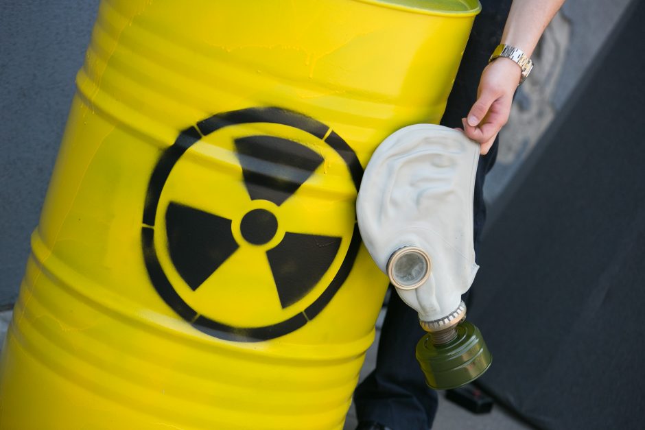 Kaune pažeistas konteineris su radioaktyviomis medžiagomis, vyrui prireikė medikų 